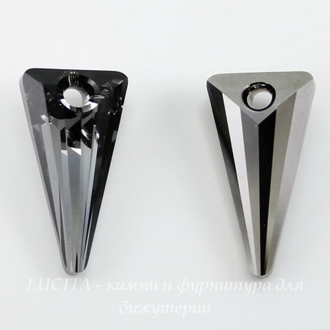 6480 Подвеска Сваровски Spike Crystal Silver Night (18 мм) ()