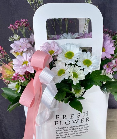 Ромашки в сумочке