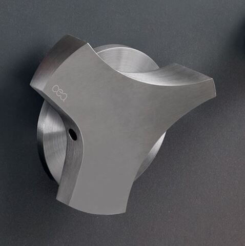 CEA ZIQ 18 S Ziqq смеситель настенный, внешняя часть,цвет сатинированная нержавеющая сталь