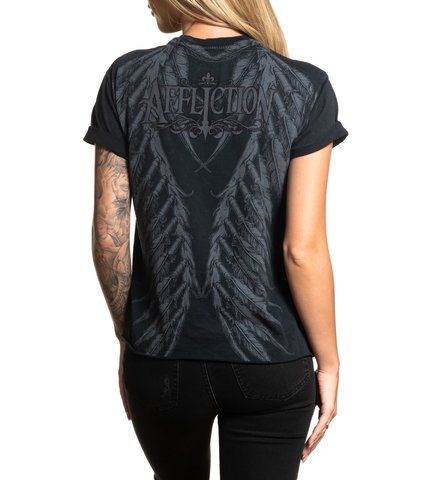 Affliction | Футболка женская Wichitawa AW23205 спина