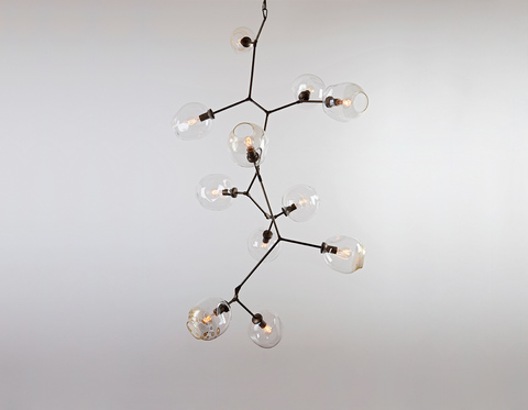 Люстра Branching Bubbles Black 11