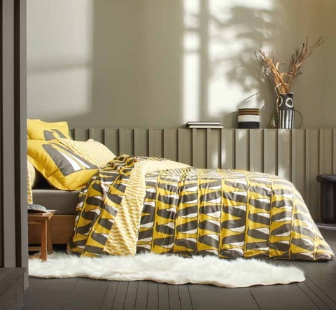 Постельное белье 1.5 спальное Blanc des Vosges Arctique Gold