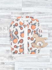 Пелёнка-кокон Mjölk Мандарины