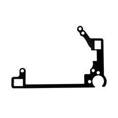 Переходные рамки MTF Light FR022 №22 на Toyota Soarer для установки модулей Hella 3R вместо штатных галогенных/ксеноновых модулей