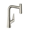 Смеситель для кухни с выдвижным изливом и лейкой Hansgrohe M51 73852800