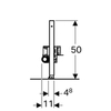 Монтажный элемент для душевой системы Geberit Duofix 111.593.00.1