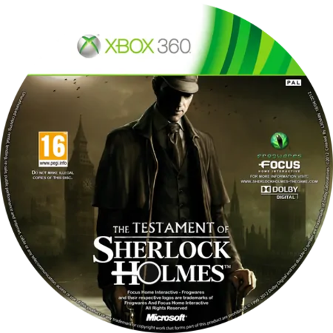 Testament of Sherlock Holmes [Xbox 360]