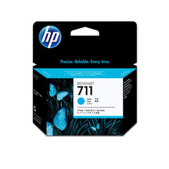 Картридж струйный HP 711 CZ134A гол. для DgnJ T120/520 (3шт/уп)