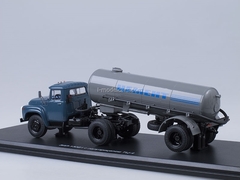 ZIL-130V1 early with semitrailer TC-4 Cement gray Start Scale Models (SSM) 1:43