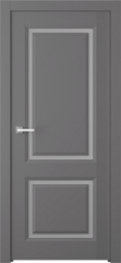 Дверь Платинум 2 / Цвет Эмаль графит / Мателюкс белый / Двери Belwooddoors