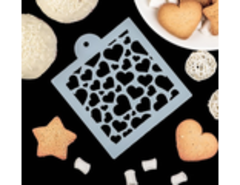 Трафарет для выпечки Амур 15х15см