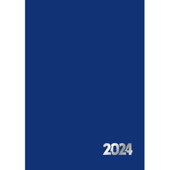 Ежедневник датированный 2024,7БЦ,А5,160л,синий,Attache Economy