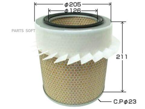 Фильтр  воздушный  VIC  A-444S