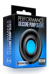 Черный уплотнитель на вакуумную помпу Silicone Pump Sleeve Medium - 