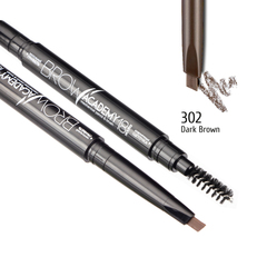 TF CEB03 Карандаш для бровей механический с щеточкой BROW ACADEMY тон 302 темно-коричневый