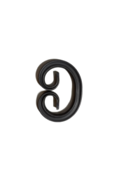 Кованый элемент "Бублик S", 125х90 мм