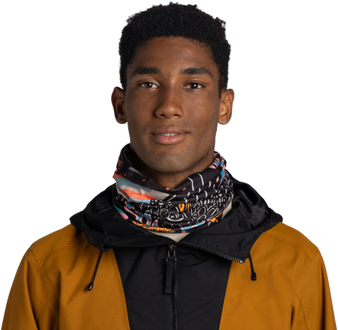 Картинка бандана-труба Buff Thermonet Ynjar Black - 3