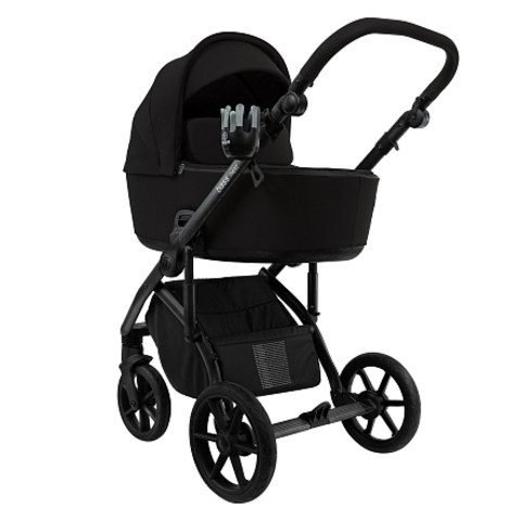 ROAN Коляска 2 в 1 Bass Next короб + прогулка Caviar Black/Black