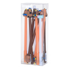 
          Карандаш вечный, чернографитный, Basir, серия "Капибара", с фигуркой на корпусе