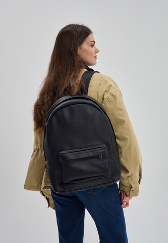 рюкзак закругленный черный L эко