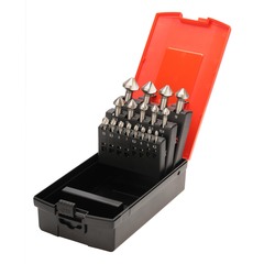 Набор зенковок 90° 4,3-25мм DIN335C 3z HSS 17шт Ruko 102155RO