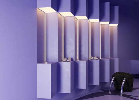 Алюминиевый профиль Maytoni скрытого монтажа 16x8 (Серебро, 2 м), ALM-0808-S-2M 636021