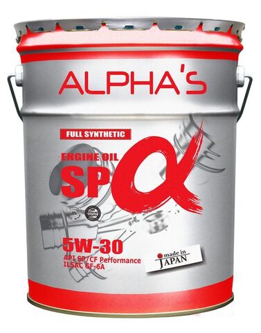 Масло моторное ALPHA'S 809246 5W-30 SP/CF 20L