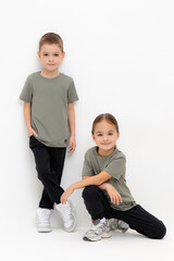 фуфайка  для мальчика  К 302125/зеленый чай