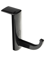 Пластиковый держатель-крючок для наушников на липкой ленте