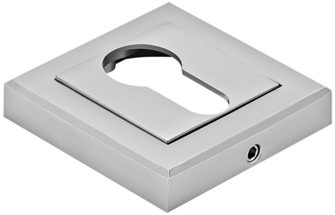 Накладки на цилиндр Rucetti RAP KH-S SC/CP Цвет - мат.хром/хром