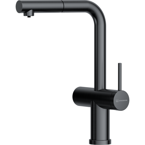 Omoikiri 4994613 Смеситель Karatsu-S-GM латунь/вороненая сталь