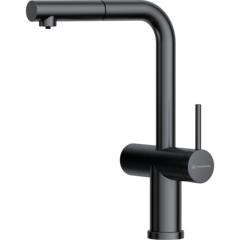 Omoikiri 4994613 Смеситель Karatsu-S-GM латунь/вороненая сталь фото