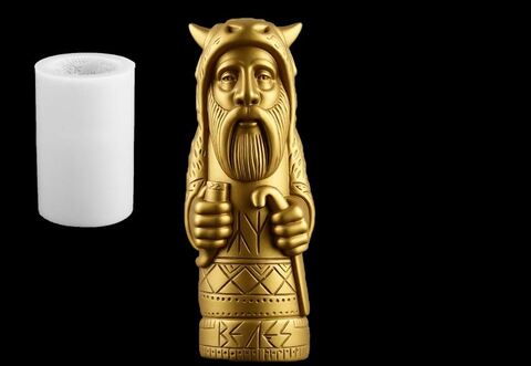 Силиконовый молд Бог Велес ( серия Славянские боги )