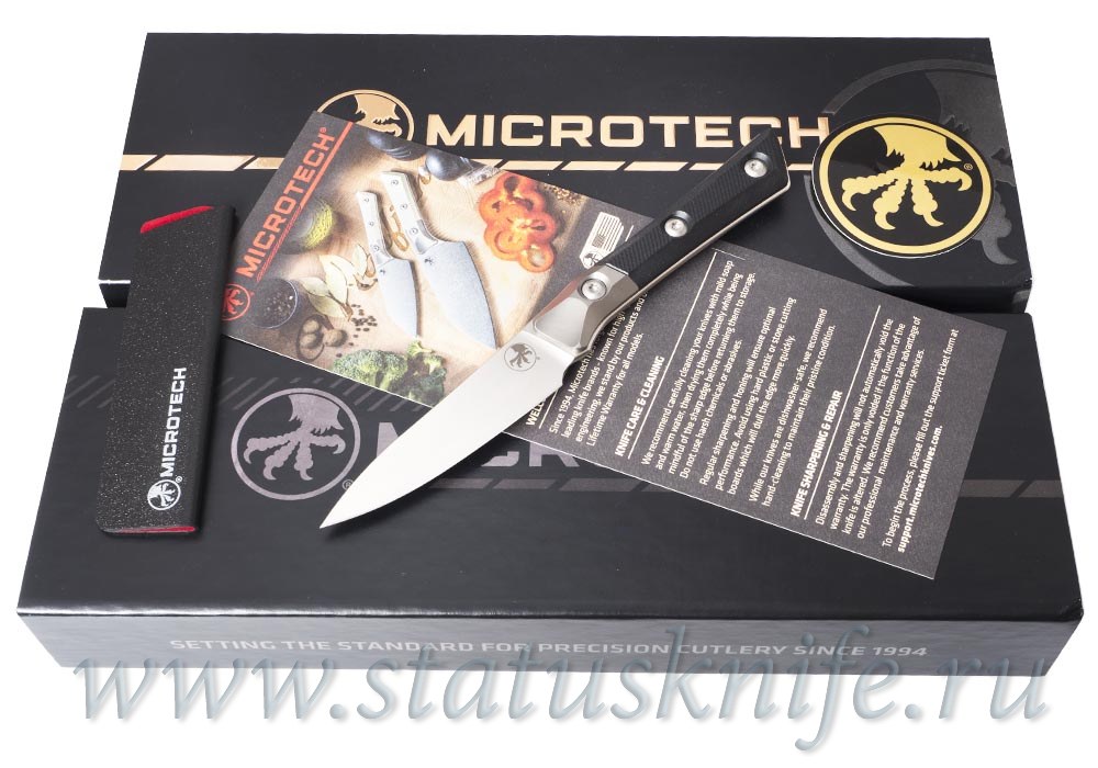 Нож Microtech Kitchen Paring Bolster G-10 3500B-10BK