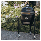 Гриль керамический Monolith Grill Junior Pro Serie 2.0 черный с подставкой