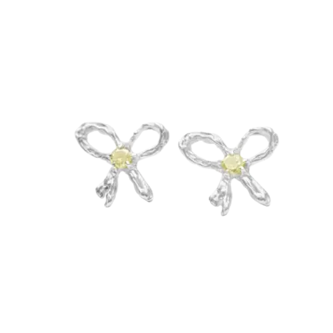 Серьги YELLOW RIBBON EARRINGS