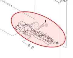 Направляющая Canon Swing guide assembly inner finisher j1/g1/l1/k1 ex original FL0-1970-000
