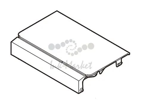 Крышка ADF BROTHER MFC-L5915, MFC-L6710, MFC-L6810, MFC-L6910, MFC-L6915, DCP-L5610, DCP-L5660, DCP-L5710 (D014MU004)