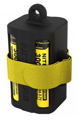 Модуль для батарей Nitecore NBM40 черный 76.2мм (NBM40BLA)