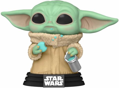 Funko POP! Star Wars. The Mandalorian: Grogu with Cookies (465)