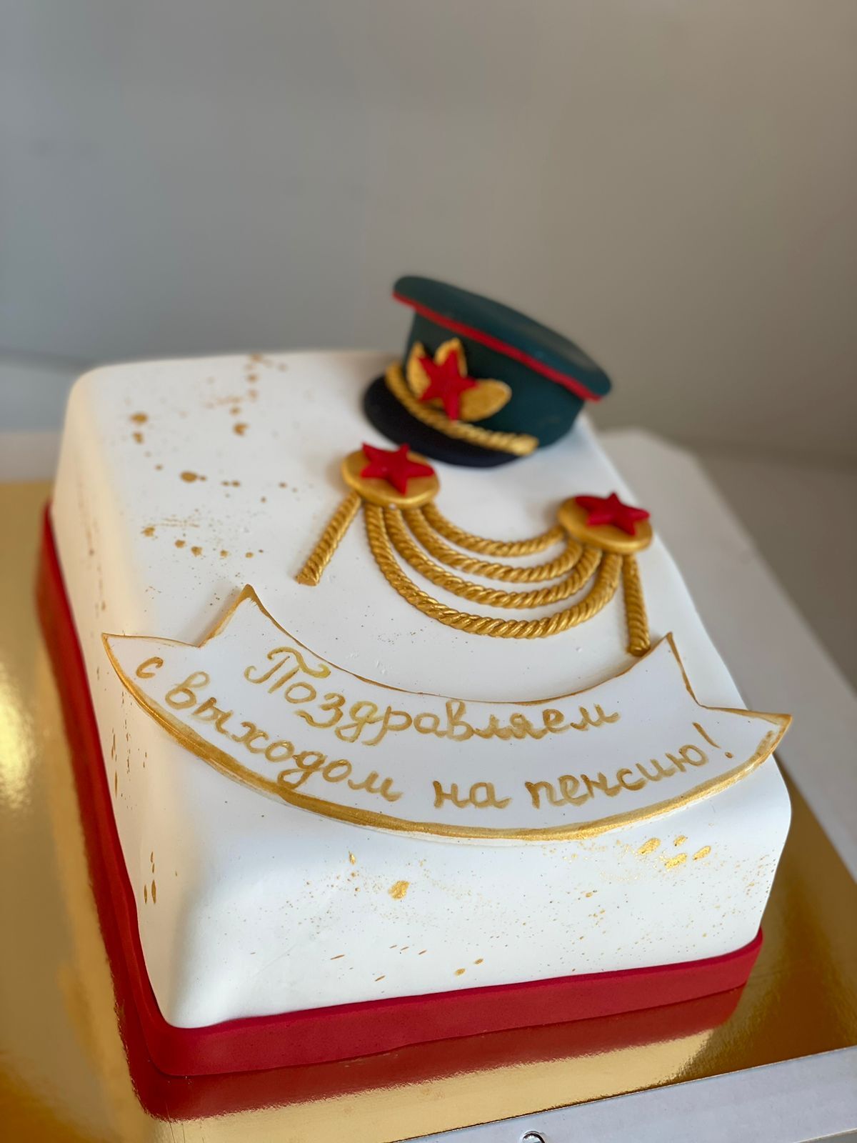 Торт военному служащему, генералу, офицеру на день рождение, на 7 мая ...