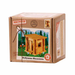 Конструктор"Избушка-Малышка", 75 деталей