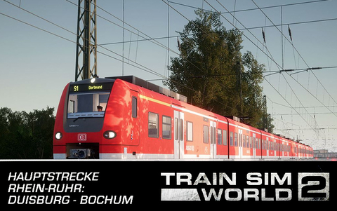 Train Sim World 2: Hauptstrecke Rhein-Ruhr: Duisburg - Bochum Route Add-On (для ПК, цифровой ключ)