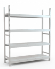 Стеллаж складской Евромаркет  высотой 250 см с наборными полками