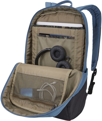 Картинка рюкзак городской Thule Lithos Backpack 20L Blue/Black - 6
