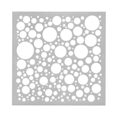 Трафарет для выпечки "Пузыри" 15х15 см