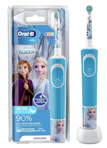 Зубная щетка ORAL-B электр Frozen 3+ ГЕРМАНИЯ