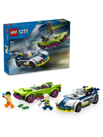 Конструктор LEGO City 60415 Погоня на полицейской машине