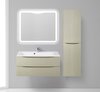 BelBagno FLY-MARINO-1500-2A-SC-NL-P-L FLY-MARINO Шкаф подв. с двумя расп. дверцами с доводчиками, с двумя полками, левост-ний, Nero Lucido, 400x300x1500, FLY-MARINO-1500-2A-SC-NL-P-L