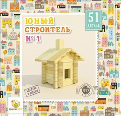 Конструктор Дерево кря! Юный строитель №1 dk-001